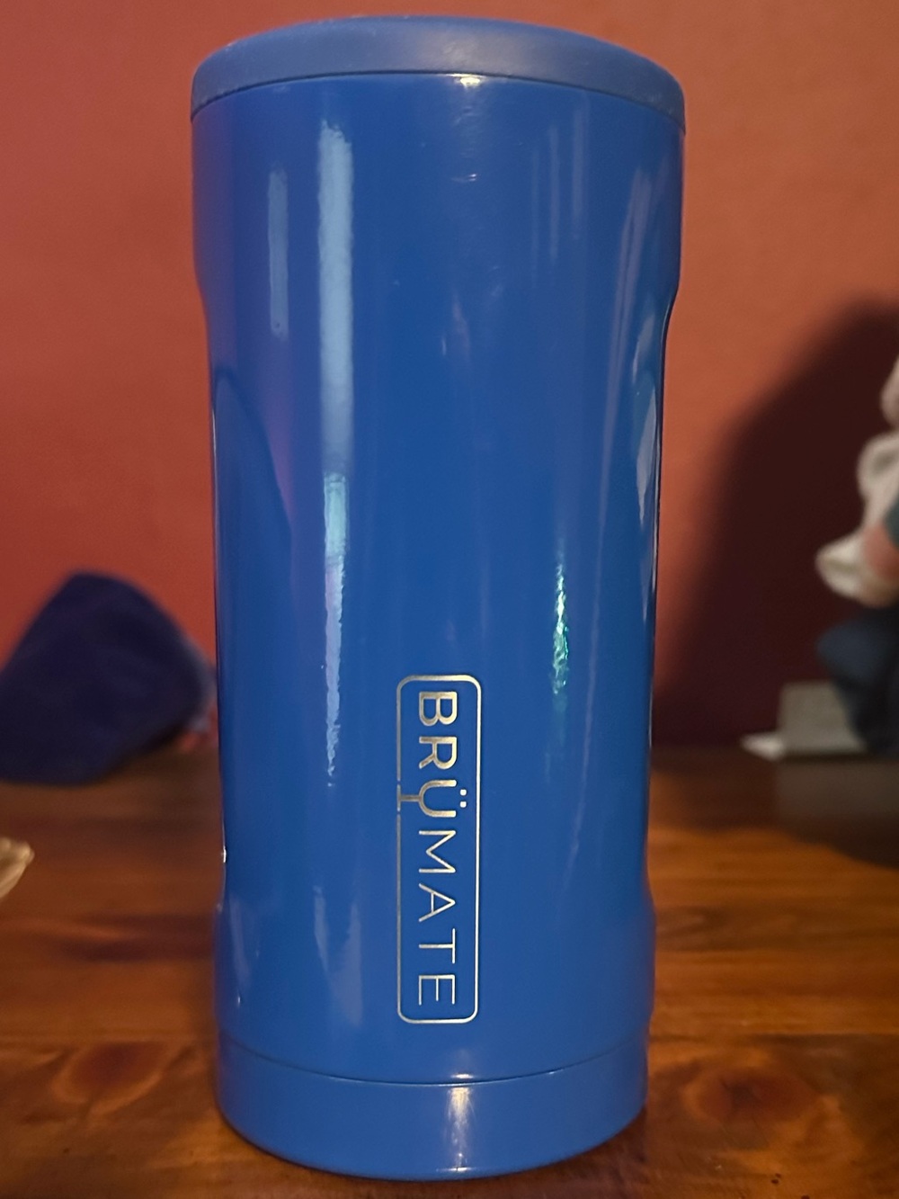 BrüMate Blue Insulated Can Cooler